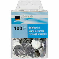 Coins de lettres 100 pièces