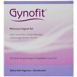 Gynofit Gel vaginal à l'acide lactique 12x5ml 60ml
