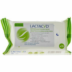 Lactacyd Lingettes d'hygiène intime Fresh 15 pièces