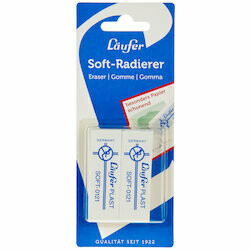 Läufer Gomme nettoyante Plast 121 Soft 2 pièces
