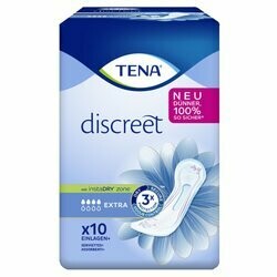 Tena Discreet Serviettes hygiéniques Extra 10 pièces