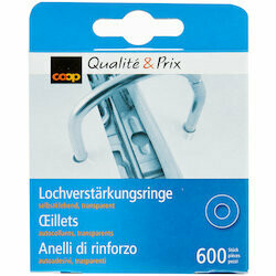 Oeillets auto-collants 600 pièces