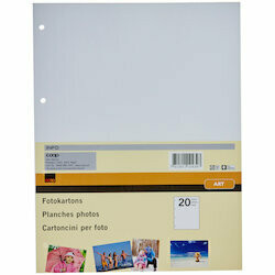 Planches photos en carton