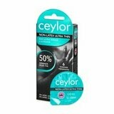 Ceylor Préservatifs ultra fin sans latex 6 pièces