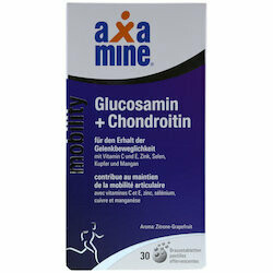 Axamine Comprimés de glucosamine &amp; chondroïtine 30 pièces