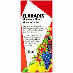 Floradix Complément alimentaire liquide aux herbes avec fer 250ml