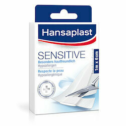 Hansaplast Sensitive 10x6cm 10Pièces