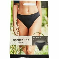 Slip noir femme S