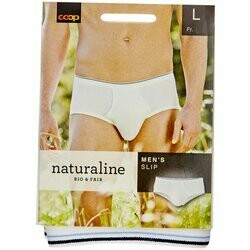 Slip blanc homme L