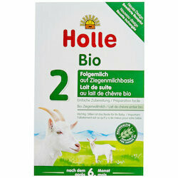 Holle Lait de suite 2 à base de lait de chèvre bio 6 mois+ 400g