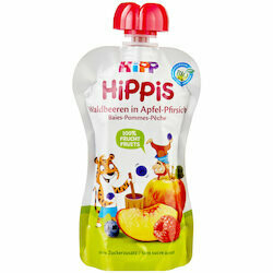 Hipp Smoothie Hippis à la pomme, pêche &amp; baies 100g