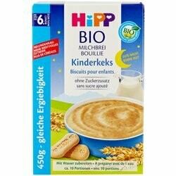 Hipp Bouilli aux biscuits pour bébé Bonne Nuit bio 6 mois+ 450g