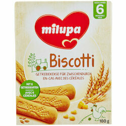 Milupa Biscuits Bébés 6 mois+ 180g