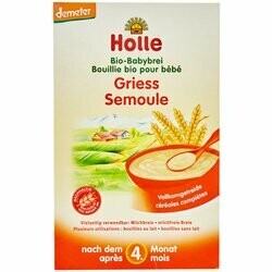 Holle Semoule bio pour enfant 4 mois+ 250g
