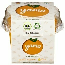 yamo Purée Anthony Pumpkins bio 4 mois+ 118g