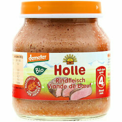 Holle Purée de boeuf bio 4 mois et + 125g