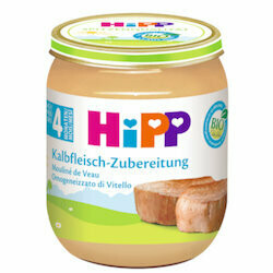 Hipp Purée de veau bio 4 mois+ 125g