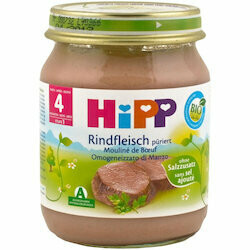 Hipp Purée de bœuf bio 4 mois+ 125g