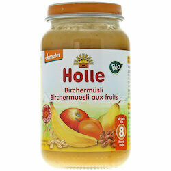 Holle Purée de bircher muesli aux fruits bio 8 mois et + 220g