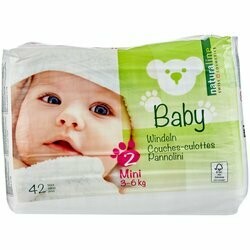 Couches Mini 3-6kg 42 pièces
