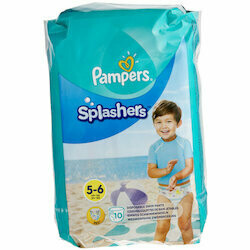 Pampers Couches de baignade Splashers Gr. 5-6 14kg+ 10 pièces