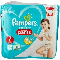 Pampers Pants Baby-Dry Gr. 7 29 pièces