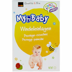 My Baby Protège couches 100 pièces