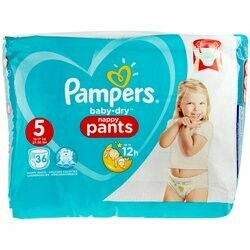 Pampers Pants Baby Dry Junior Gr. 5 12-17kg 36 pièces