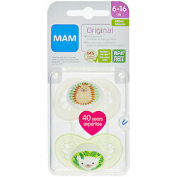 MAM Original Lolette 6-16 Silicone Girl assortis 2pce