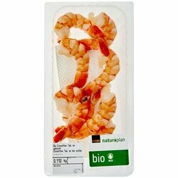Bio Crevettes cuites avec la queue env. 120g