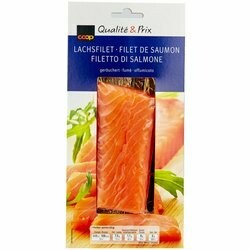 Filets de saumon fumé 130g