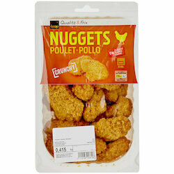 Nuggets de poulet croustillants env. 450g