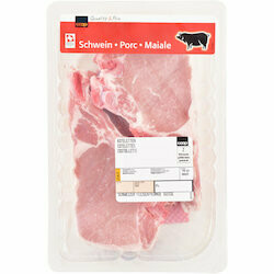 Côtelettes de porc 2 pièces env. 400g