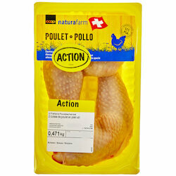 Naturafarm Cuisses de poulet 2 pièces env. 400g