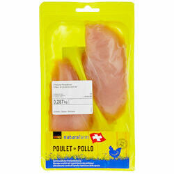 Poitrines de poulet 2 pièces env. 250g