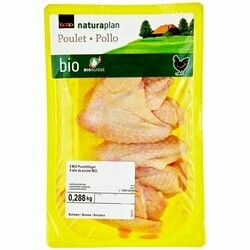 Bio Ailes de poulet 5 pièces env. 335g