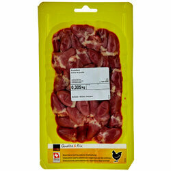 Cœurs de poulet env. 300g