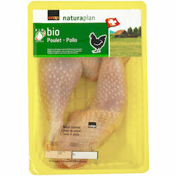 Bio Cuisses de poulet 2 pièces env. 355g