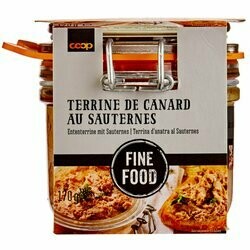 Fine Food Terrine de canard avec Sauternes 170g