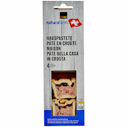 Naturafarm Mini Pâtés en croûte maison 4 pièces env. 100g