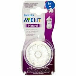 Philips Avent Sucettes Natural 6 mois+ 2 pièces