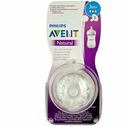 Philips Avent Sucettes Natural 3 mois+ 2 pièces