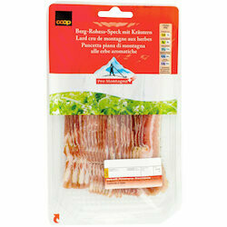 Pro Montagna Lard cru aux herbes 100g