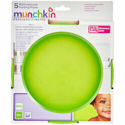 Munchkin Assiette pour enfant 6 mois+ 5pce