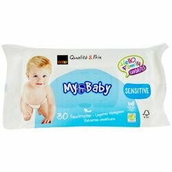 My Baby Sensitive Feuchttücher Travel-Pack 30 Stk.