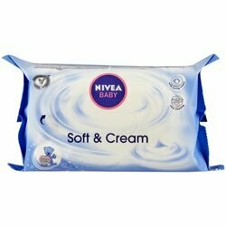 Nivea Baby Lingettes humides Soft &amp; Cream 63 pièces