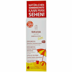 Weleda Crème solaire Baby &amp; Kids à l&#39;edelweiss FPS 50 50ml