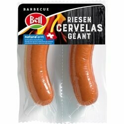Bell Naturafarm Cervelas 2 pièces 300g