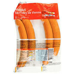 Saucisses de Vienne 4x50g
