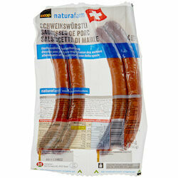 Saucisses de porc 2 paires 200g